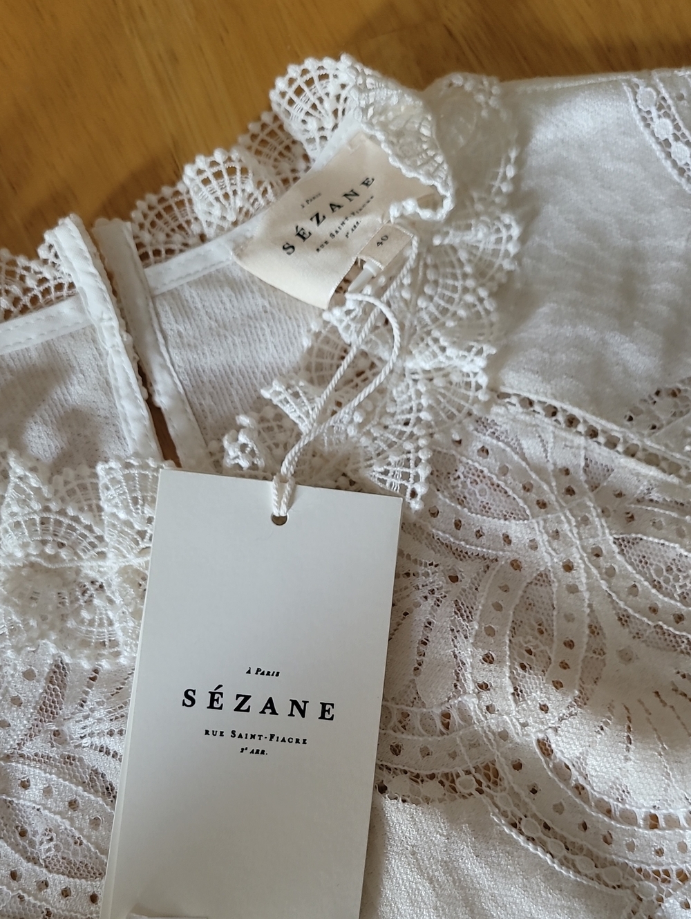 Sezane Bianca Top Blouse Sézane - Picture 5 of 16